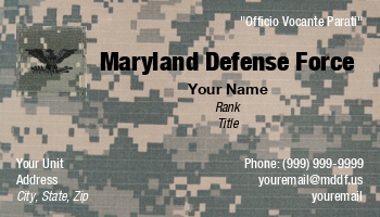 Army | Military |--| Army Reserve | Maryland Defense Force | Volunteer Militia