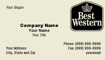 Professional |--| 18940 | Best Western | Bestwestern.eps | Franchise | Franchisee | Hotels | Ivory Cards | Plain Cards