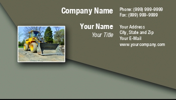 Construction | Featured Designs | Trades |--| At101268 | Beautiful | Business | Card | Cindy Farmer | Equipment | Heavy Equipment | Heavy Equipment Operator | Template