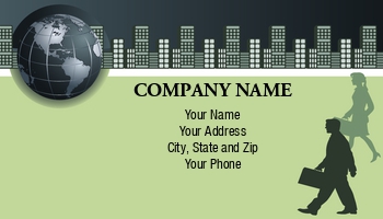 Job Hunting Business Cards