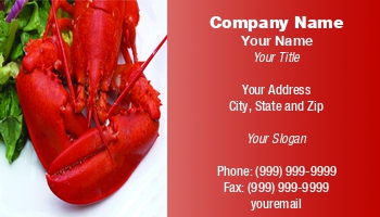 Featured Designs | Hospitality | Restaurants | Seafood Restaurant |--| At108157 | Business | Businesses | Card | Designed | Industry | Lobster | Michael Thompson | Related | Seafood | Template