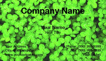 Featured Designs | Landscaping | Trades |--| At108697 | Clover | Irish | St. Patricks Day | Tim Mainiero
