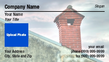 Chimney Sweep | Featured Designs | Roofing | Trades |--| At108908 | Background | Brick | Bricklayer | Business | Chimney | Constriction | Hdr | House | Image | Job | Mason | Masonry | Photo Card | Photo Cards | Photocard | Photocards | Represent | Roof | Sinisa Botas | Skies | Stormy | Sweeper