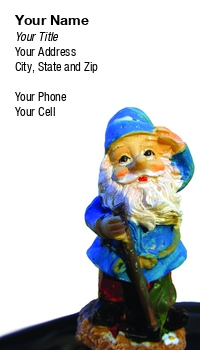 Featured Designs | Garden | Landscaping | Trades |--| At109171 | Customers | Cute | Gardening | Gnome | Gnomes | Lawn Ornament | Making | Martin J Bangemann | Saluting | Smile