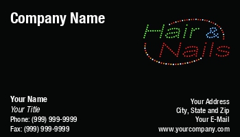 Beauty | Featured Designs | Hairdresser | Nails |--| At111526 | Background | Beauty Parlor | Beauty Shop | Black | Brandon Bourdages | Hair | Nail | Nail Technician | Neon | Neon Sign | Salon | Sign | Signs
