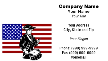 Americas | Featured Designs | Patriotic |--| Aloysius Patrimonio | American | At111743 | Background | Business | Card | Drummer | Drums | Flag | Illustration | Patriot | Stars | Stripes