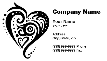 Featured Designs |--| At113194 | Black | Design | Heart | Perfect | Shop | Studio Ladybug | Tattoo | Tribal | White