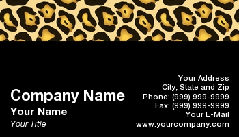 Beauty | Featured Designs |--| At117878 | Black | Boutique | Girl | Leopard | Print | Salon | Steve Kirby