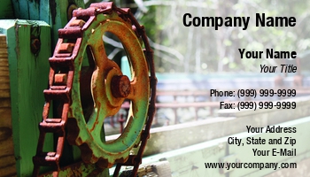 Creative | Featured Designs |--| Abandoned | At122206 | Business | Card | Carl Stewart | Casting Molding Machine Tender | Chain | Corrosion Control | Machinery | Maintenance Engineer | Old Farm Machinery | Rusting Gear | Template