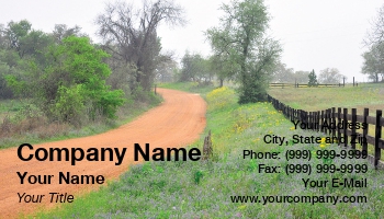 Countryside | Creative | Featured Designs | Nature |--| At124794 | Business | Card | Fairy Girl Cards | Road | Template | Texas