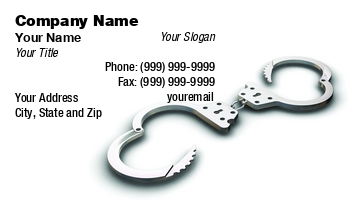 Featured Designs |--| At125657 | Bail Bonds | Bounty | Correctional Officer | Handcuffs | Kirsty Pargeter | Law Enforcement