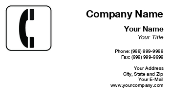 Featured Designs |--| At120799 | Brandon Bourdages | Long Distance Phone Service | Pay Phone Service | Telephone Answering