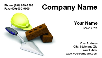 Featured Designs |--| At127983 | Brick | Brick Layer | Bricklayer | Brickmason | Business | Card | End | Hardhat | High | Kirsty Pargeter | Mason | Masonry | Template | Trowel