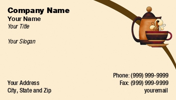Coffee | Featured Designs | Hospitality | Professional | Sales |--| At128511 | Business | Card | Cards | Coffee Shop | Cup | Customize | Graphic | Great | Layout | Mark Javer | Now! | Online | Perfect | Pot | Service | Shop | Template | Text