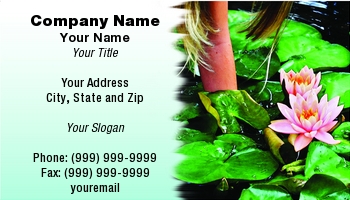 Featured Designs |--| At129463 | Blue | Business | Card | Gradient | Information | Landscape | Landscapers | Lilies | Lily | Linda Z. Ryan | Maintenance | Pads | Photograph | Pink | Pond | Right | Service | Tended | Water | Yard