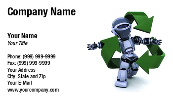 Featured Designs |--| At130394 | Business | Card | Eco-friendly | Environmental | Green | Kirsty Pargeter | Recycling | Recycling Center | Robot | Robotics | Template | Waste Management
