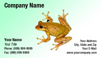 Featured Designs | Nature |--| Amphibian | At141794 | Business | Businesses | Card | Designed | Frog | Generic | Michael Thompson | Organizations | Represent | Template | Treefrog | Types