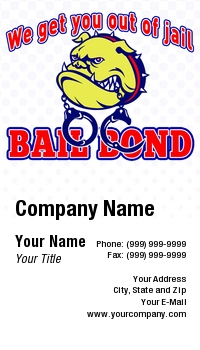 Featured Designs |--| Aloysius Patrimonio | At146927 | Bail | Bail Bonds | Bond | Bondsman | Business | Card | Company | Handcuff | Illustration | Jail | Quot | Showing | Words
