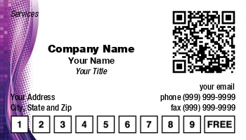 Featured Designs |--| Abstract | At150330 | Loyalty Business Cards | Loyalty Card | Punch Card | Punch Cards | Qr Code | Qr Codes | Quick Response Code | Quick Response Codes | Randy Mckown