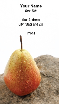 Featured Designs | Fruit | Trades |--| At171681 | Background | Base | Businesses | Card | Clean | Droplets | Forelle | Fresh | Ideal | Karen Sarraga | Pear | Produce | Red | Related | Simple | Sits | Stone | Water | White | Yellow