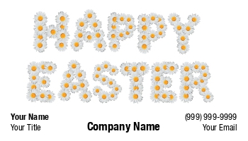 Easter | Featured Designs | Holiday |--| At174339 | Background | Daisy | Flowers | Happy | Holiday | Jan Miks | Oxeye | Sign | White