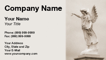 Funeral Services Business Cards