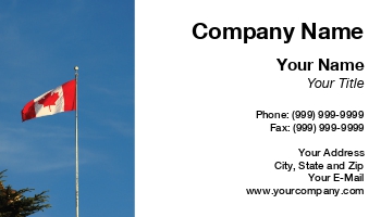 Featured Designs |--| At197855 | Blue | Canada | Canadian | Darryl Brooks | Flag | Flying | Sky