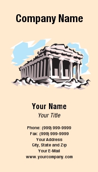 Greek Restaurant | Hospitality | Professional | Restaurants | Travel |--| Athens | Et3337 | Ex4773 | Expresscard | Expresscardnolayout | Greek | Logos And Simple Images | Parthenon