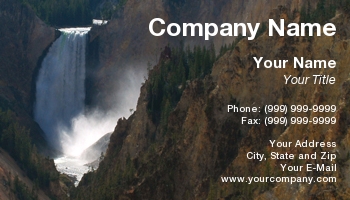 Featured Designs |--| At24598 | Canyon | Mike Denhof | National | Park | Scenic | Set | Sightseeing | Waterfall | Wyoming | Yellowstone