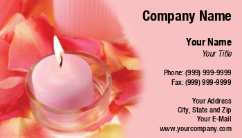 Beauty | Featured Designs | Massage |--| Aroma Therapy | Aromatherapist | At25578 | Bath | Beauty Therapist | Business | Candle | Candle Maker | Candles | Card | Customers | Feminine | Liz Van Steenburgh | Luxury | Message | Pampering | Parlor | Petals | Pink | Relaxing | Rose | Send | Set | Shop | Spa | Sure | Tone