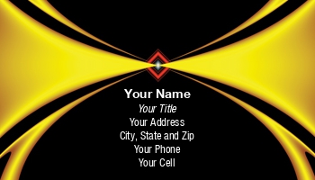 Featured Designs | Professional |--| Annie Kitzman | At26485 | Commodities Broker | Gold On Black Business Card