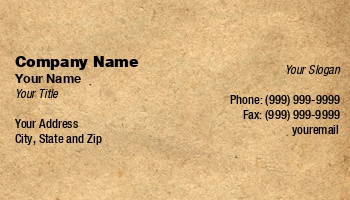 Basic Business | Featured Designs | Recycled Look |--| Annie Kitzman | At26616 | Plain Paper