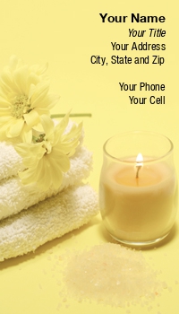 Beauty | Featured Designs | Massage |--| Aroma Therapy | Aromatherapist | At26738 | Body Wraps | Liz Van Steenburgh | Spa | Theme | Yellow