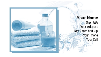Beauty | Featured Designs | Massage |--| Aroma Therapy | Aromatherapist | At26743 | Blue | Body Wraps | Liz Van Steenburgh | Pale | Spa | Theme
