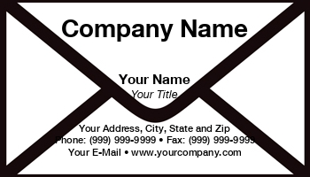 Basic Business | Featured Designs | Professional | Sales |--| At27546 | Basic | Business | Card | Correspondent | Design | Envelope | Liz Van Steenburgh | Mail | Order | Post Office | Postal | Postal Service | Unique | Worker