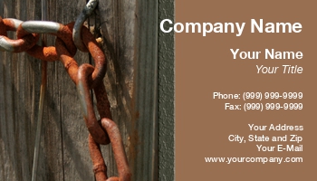 Entrepreneurs | Featured Designs | Links | Security | Trades |--| At27662 | Background | Chain | Concept | Liz Van Steenburgh | Rusted | Wooden