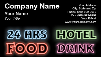 Featured Designs |--| At29228 | Custom Signs | George Pappas | Hotel | Neon | Neon Signs | Sign Company