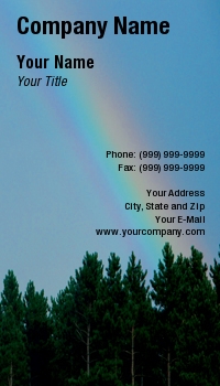 Featured Designs | Nature |--| At29265 | Pine Trees | Rainbow | Robin Tomaszewski | Trees