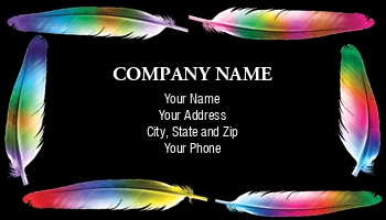 Colored Borders | Featured Designs | Frame |--| At29965 | Brilliant | Colors | Feathered Border | Feathers | Frame | Gorgeous | Make | Norma Cornes