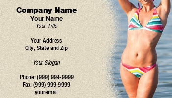 Beauty | Featured Designs | People |--| At200038 | Beach Theme | Beautiful | Bikini | Business | Card | Catalin Petolea | Lady | Swimwear | Tanning | Template | Young