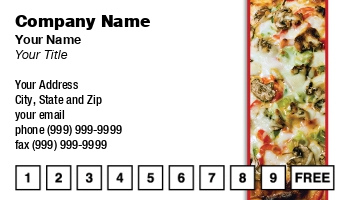 Featured Designs | Hospitality | Italian Restaurant | Restaurants |--| At201286 | Business Cards | Card | Close | Customer Loyalty | Great | Incentive | Italian Food | Loyalty | Pizza | Pizzeria | Punch | Punch Cards | Restaurant | Reward | Todd Arena