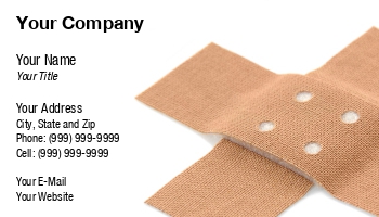 Featured Designs | Medical | Professional |--| Achim Prill | At206535 | Bandage | Business | Card | End | High | Sports Medicine | Template