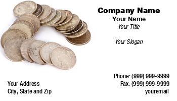 Featured Designs | Professional | Sales |--| At210735 | Background | Coin | Coin Dealers | Collecting | Collectors | Dealers | Dollars | Electrotyper | Finances | Investment | Money | Positioned | Silver | Steven Frame | Usa | Used | White