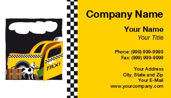 Featured Designs |--| At218110 | Cab | Carlos A. Gonzalez | Driver | Private Taxi Business Cards | Taxi