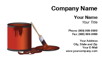 Contractors | Featured Designs | Painting | Trades |--| At221681 | Brush | Card | Donna Beeler | Image | Pain Brush | Paint | Painter | Painting Contractor | Painting Service | Simple