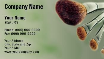 Beauty | Featured Designs |--| At223559 | Beauty Salon | Brushes | Business | Card | Cosmetic | Cosmetics | Great | Image | Involved | Kirsty Pargeter | Make | Make Up Artist | Makeup Artist | Makeup Brushes | Salon