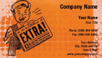 Featured Designs |--| Alice Mary Dehaven-herden | At223947 | Business | Card | Extra | News Publication | Newspaper | Newspaper Delivery Service | Paper