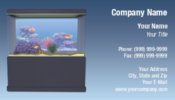 Animals | Aquatic | Featured Designs |--| Aquarium Maintenance | Aquariums | Aquatic Animals | At229430 | Beautiful | Business | Card | Liz Van Steenburgh | Template