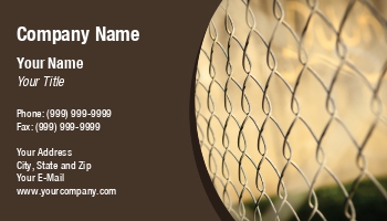 Featured Designs | Fencing | Trades |--| At231751 | Business | Card | Chain | Chain Linked Fence | Dealing | Decks And Fencing | Fence | Fencing Material | Great | Image | Linked | Tim Hester