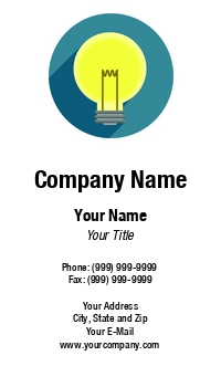 Creative | Electrician | Featured Designs | Trades |--| Advertising | At238539 | Bulb | Business | Card | Electric | Electrical | Electricity | Energy | Felix Pergande | Great | Idea | Illumination | Illustration | Imagination | Innovation | Inspiration | Invention | Lamp | Light | Lightbulb | Power | Technology | Thinking